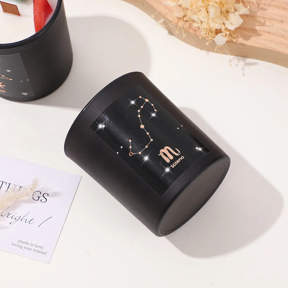 2024 New Aromatherapy Candle Smokeless Aromatic Soy Wax Twelve Constellation Candle
